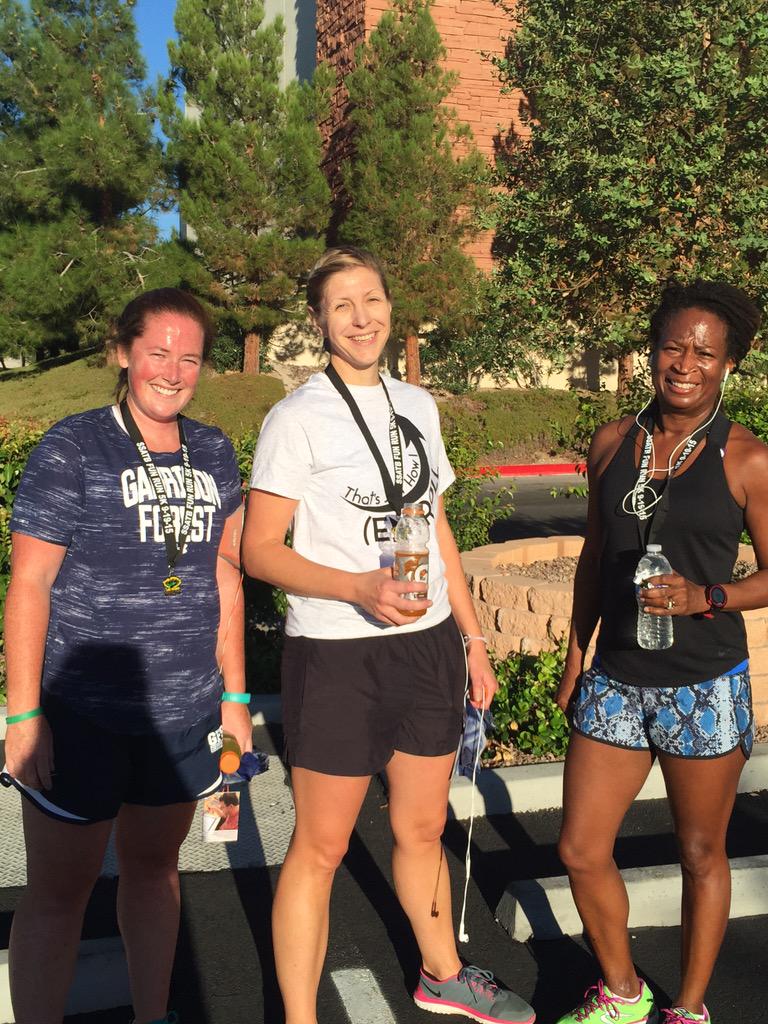 CarinneMBarker's tweet photo. Top 3 Female Finishers in the #ssatb15 Fun Run to benefit @OppVillageLV @TheAdmissionOrg CONGRATS! http://t.co/QvzBcrOHwB