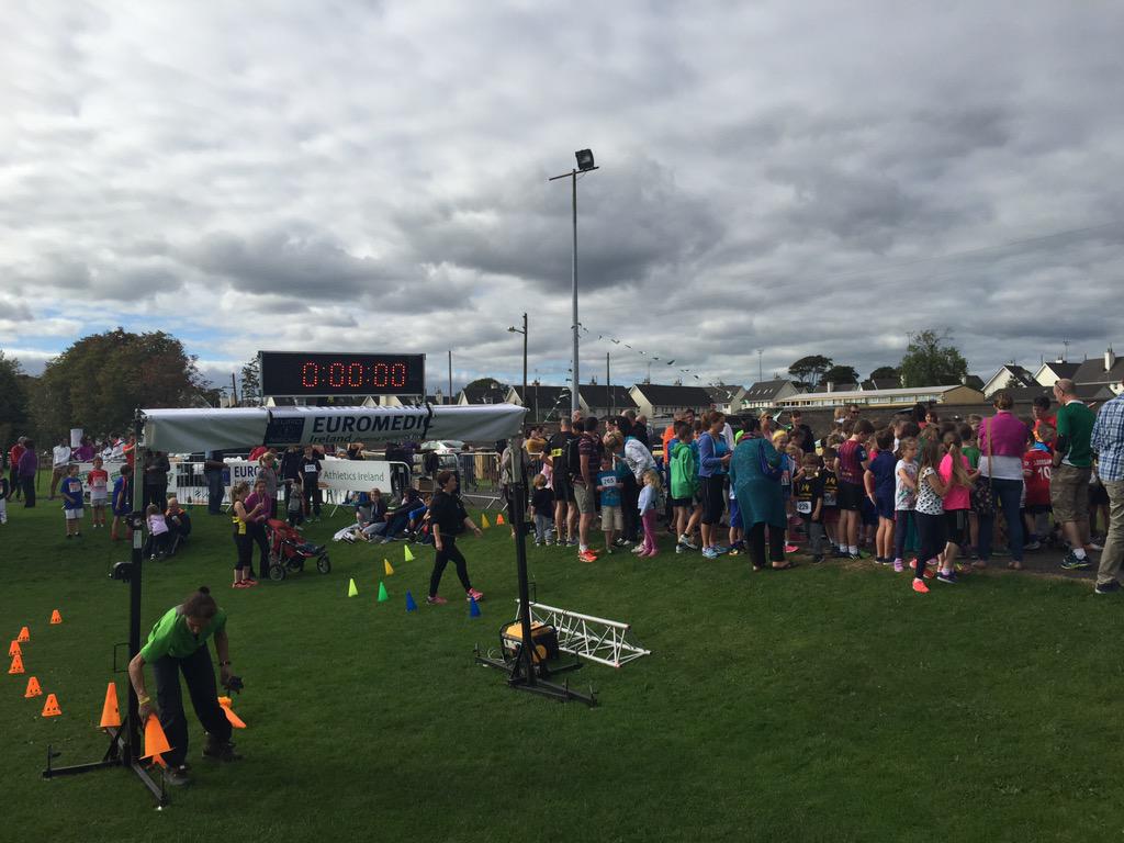 Sonia5K's tweet photo. There are just 15mins to go before the start of the Kids Mile/One Mile Challenge. We have a great turnout! #Sonia5k http://t.co/e9V7Ghcony