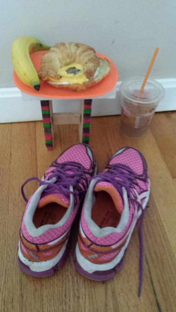 amyven76's tweet photo. My @ASICSamerica run on dunkin after finishing a half marathon @eidentracing #shoelove #toomanyuphills http://t.co/3T7YW8VbsV