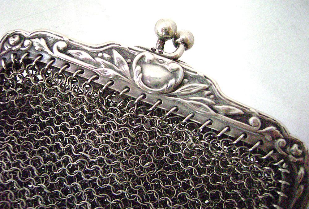 AmazingGems's tweet photo. #Sterling Victorian #Mesh Chatelaine #Purse 2 Compartment Signed by JustSparkles http://t.co/Hxgg2maDQs via @Etsy http://t.co/uj1nnIBPgX