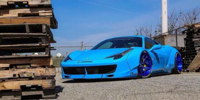 SportCars247's tweet photo. Baby blue 458 Ferrari 😏 http://t.co/0kdXP9ooV0