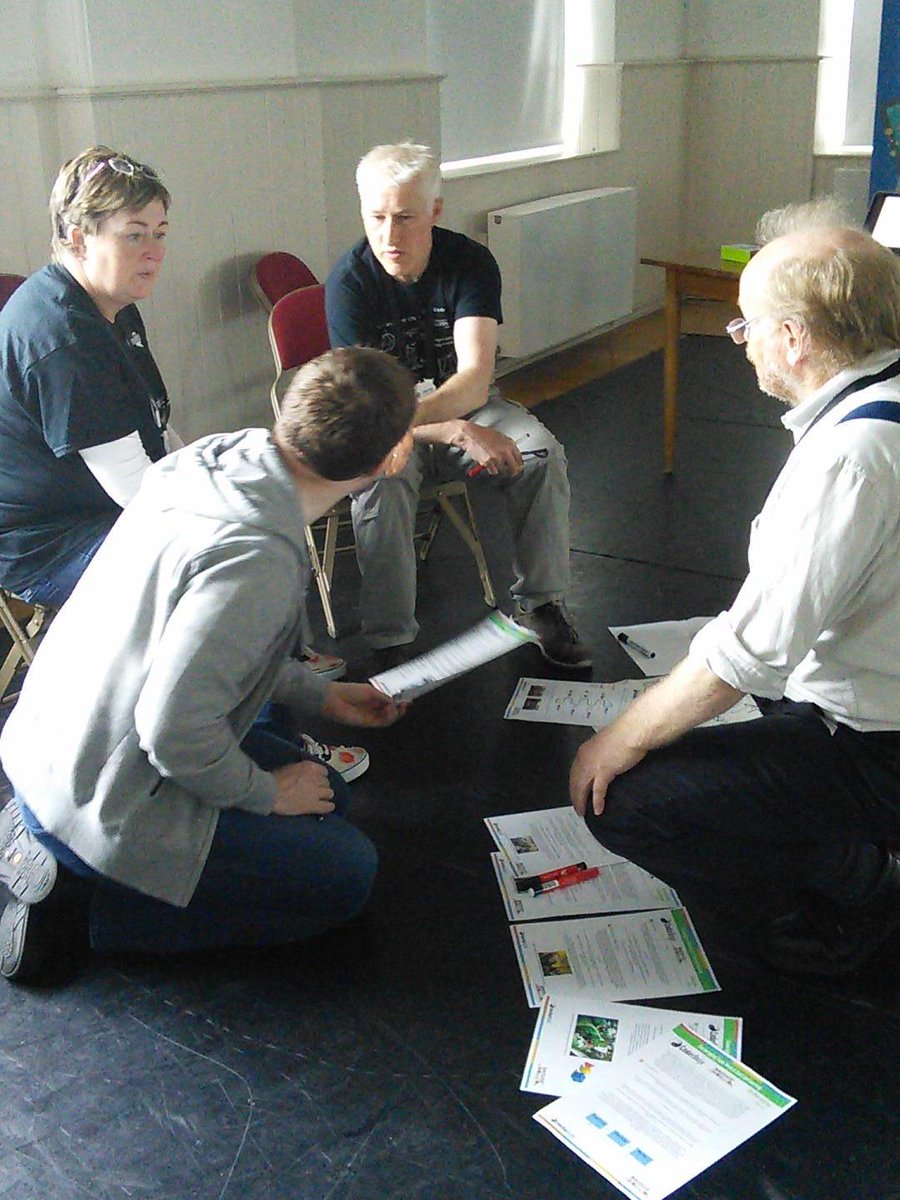 CoderDojoCavan's tweet image. Discussing #coderdojosushi cards at #DojoCon2015