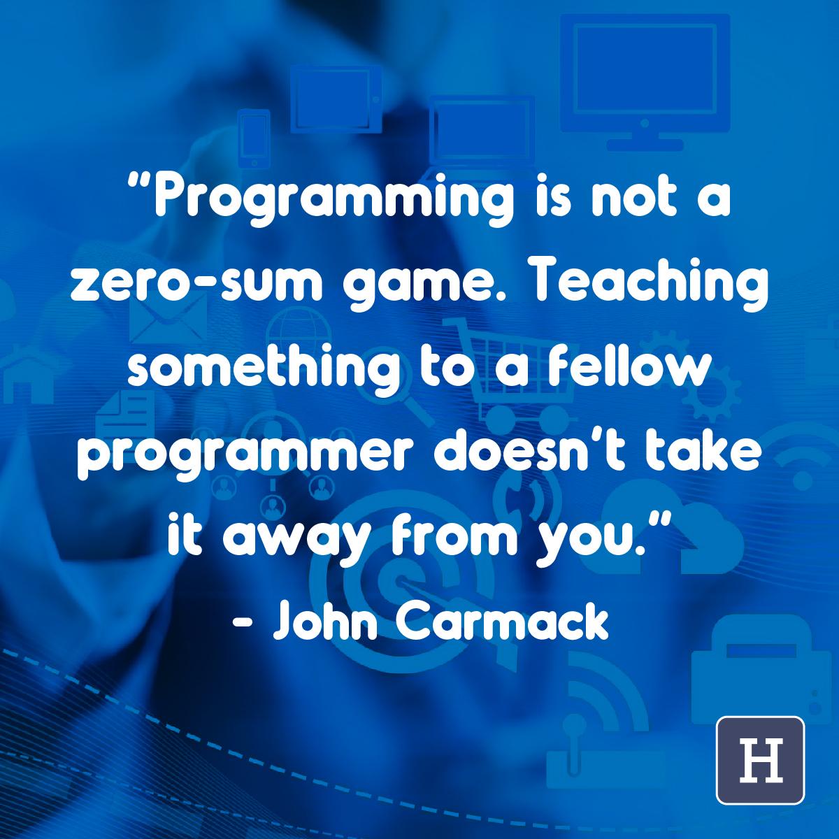 HackerEarth's tweet image. When you teach, 2 people learn! Keep spreading the knowledge :) #ProgrammingWisdom #KnowledgeTransfer