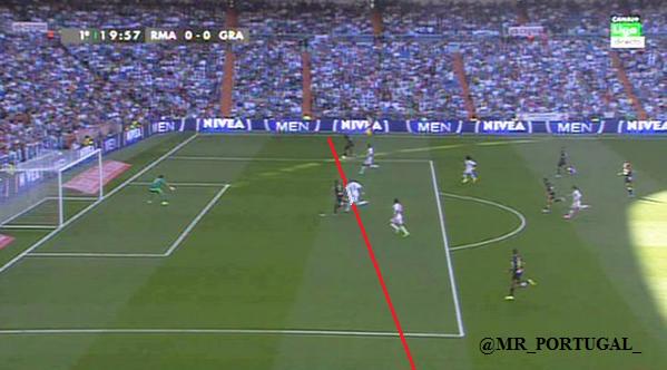 MR_PORTUGAL_'s tweet photo. GOL BIEN ANULADO AL GRANADA!
EL JUGADOR ESTABA ADELANTADO COMO SE VE EN LA IMAGEN! http://t.co/mu2EUT58pG