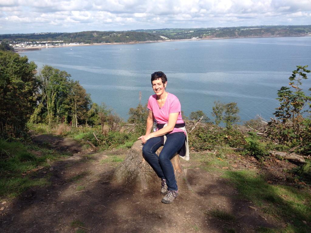 frannythom's tweet photo. Walked from Wiseman's Bridge to Tenby today #timeforabeer http://t.co/PuEhTwIJ7p