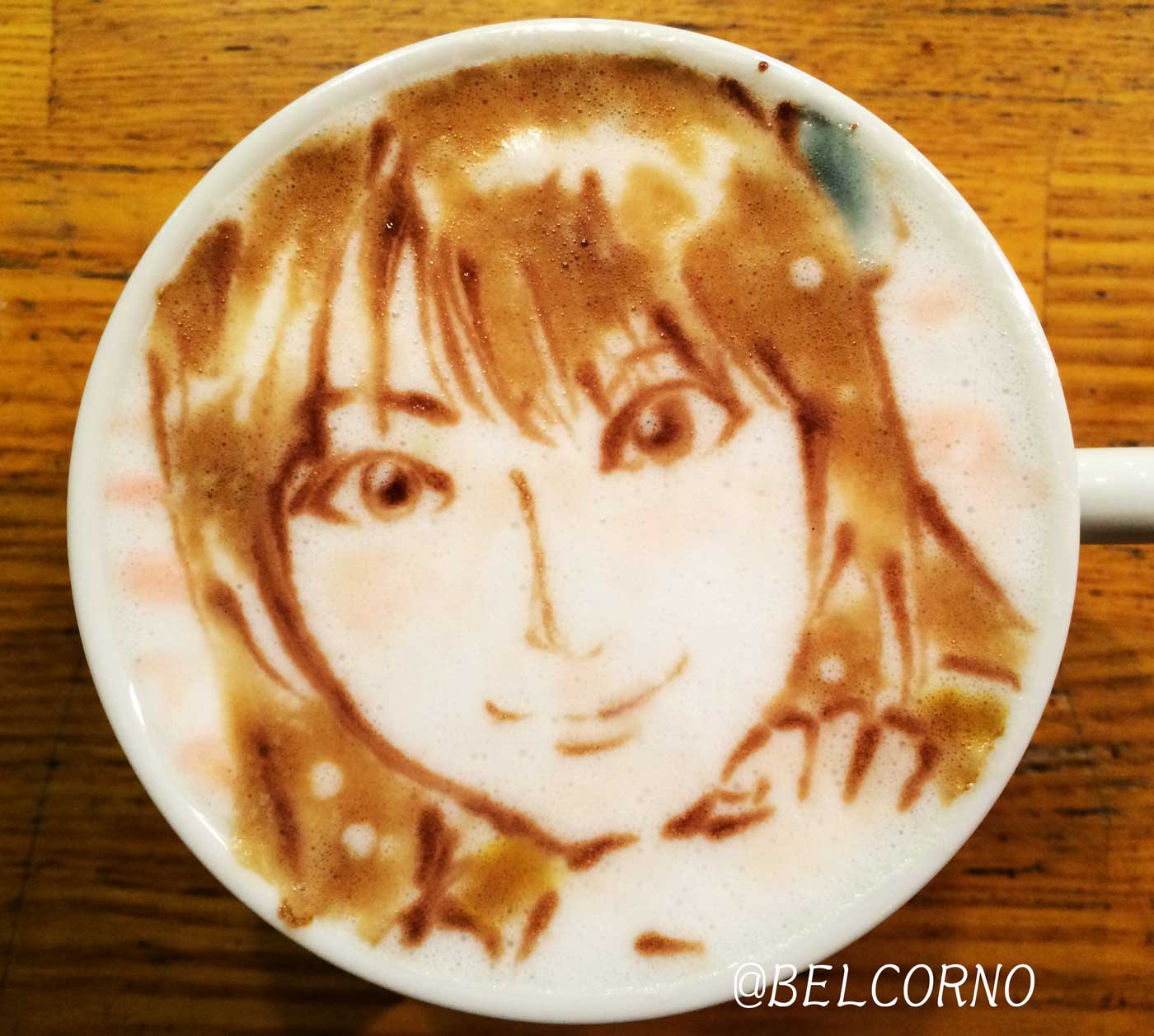              LatteArt Yui Horie           Happy Birthday!  