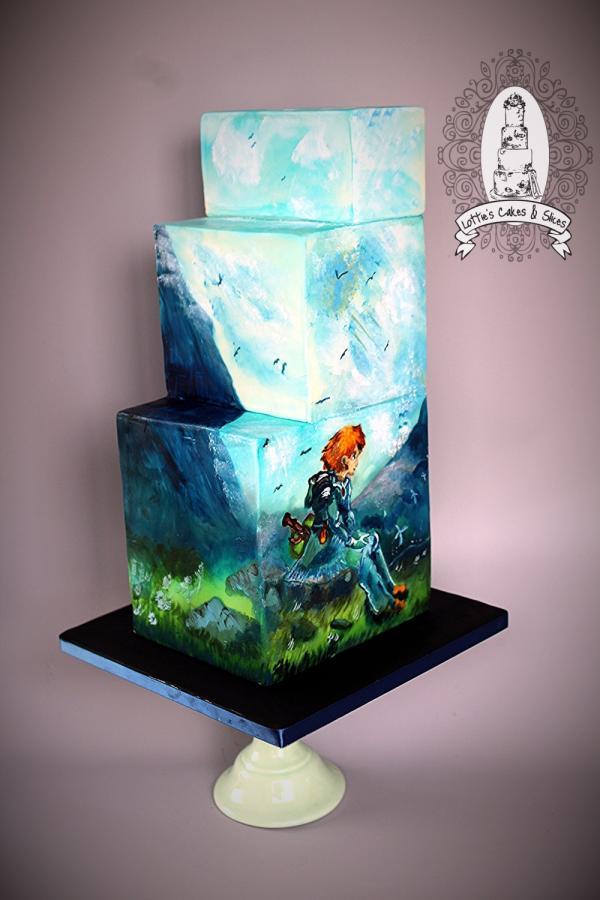 CakesDecor's tweet photo. Nausicaa of the Valley of the Wind ; Spirited Away Collabration  ... http://t.co/B3f0PmbRCt #cake #cakedecorating http://t.co/Qip3scLmIl