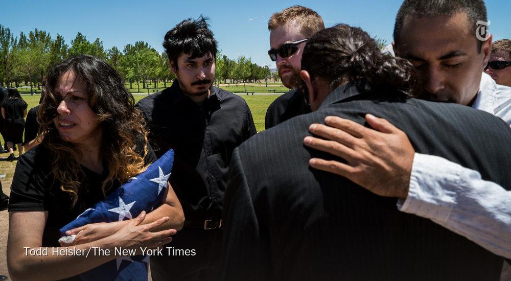nytimes's tweet photo. 1 battalion. 13 suicides. At home these veterans fight to save each other http://t.co/O52BeYIqIv http://t.co/J4NAE1zZhl