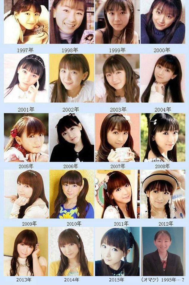 変わらない】画像で振り返る、堀江由衣さん（22年連続23回目の）17歳の  