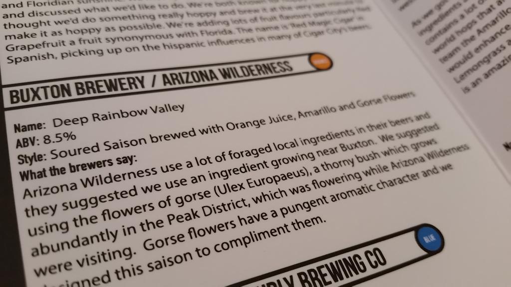 Just had this in @BuxtonTapHouse from <a href="/BuxtonBrewery/">BuxtonBrewery</a> lovely stuff. #rainbowproject