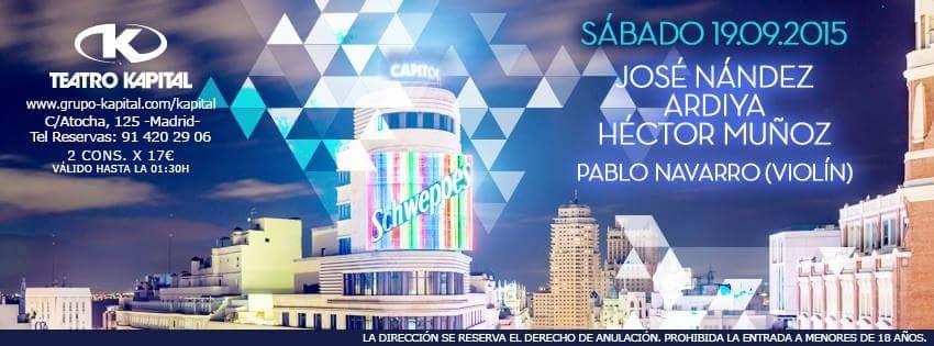 _LISTASKAPITAL_'s tweet image. SI TE PERDISTE LA GRAN NOCHE DE AYER EN KAPI, HOY
La mejor sesión a cargo de 
@josenandezdj 
@HectorMunozDJ
663355609