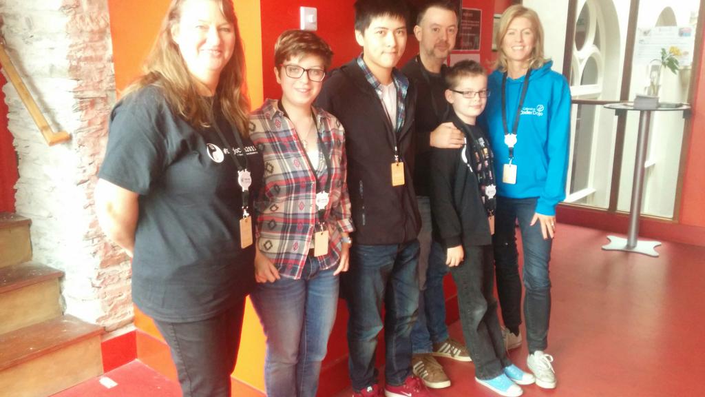 CoderDojoCole's tweet image. Big shout out to @JohnPeto @FrielKaren and all the team @nerve_centre @coderdojo for a great day #DojoCon2015