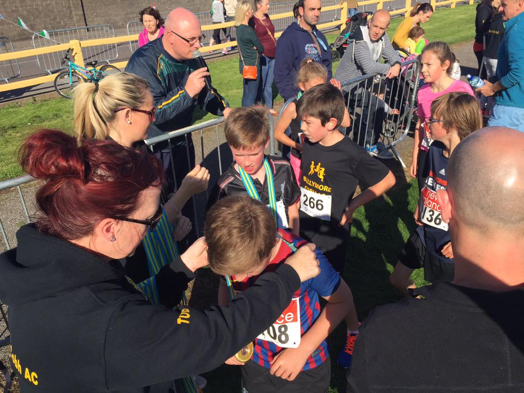 Sonia5K's tweet photo. And that's a wrap with the kids races. Huge thanks to @BallymoreCobhAC for all their work &amp; support today. #sonia5k http://t.co/1Lg1drrkmx