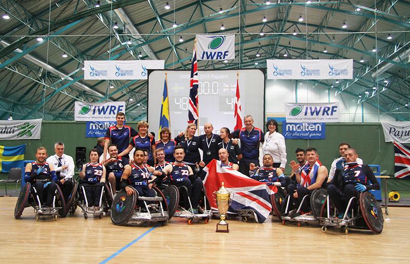 WREC2015's tweet photo. European Champions, @GBWRNews ! #wheelchairrugby #wrec2015 http://t.co/ZLTqtOOQeU