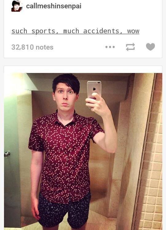chanthecapybara's tweet photo. @AmazingPhil Omf I thought this was one post and it said "such SHORTS, much accidents, wow" http://t.co/RAm4yPmjOV