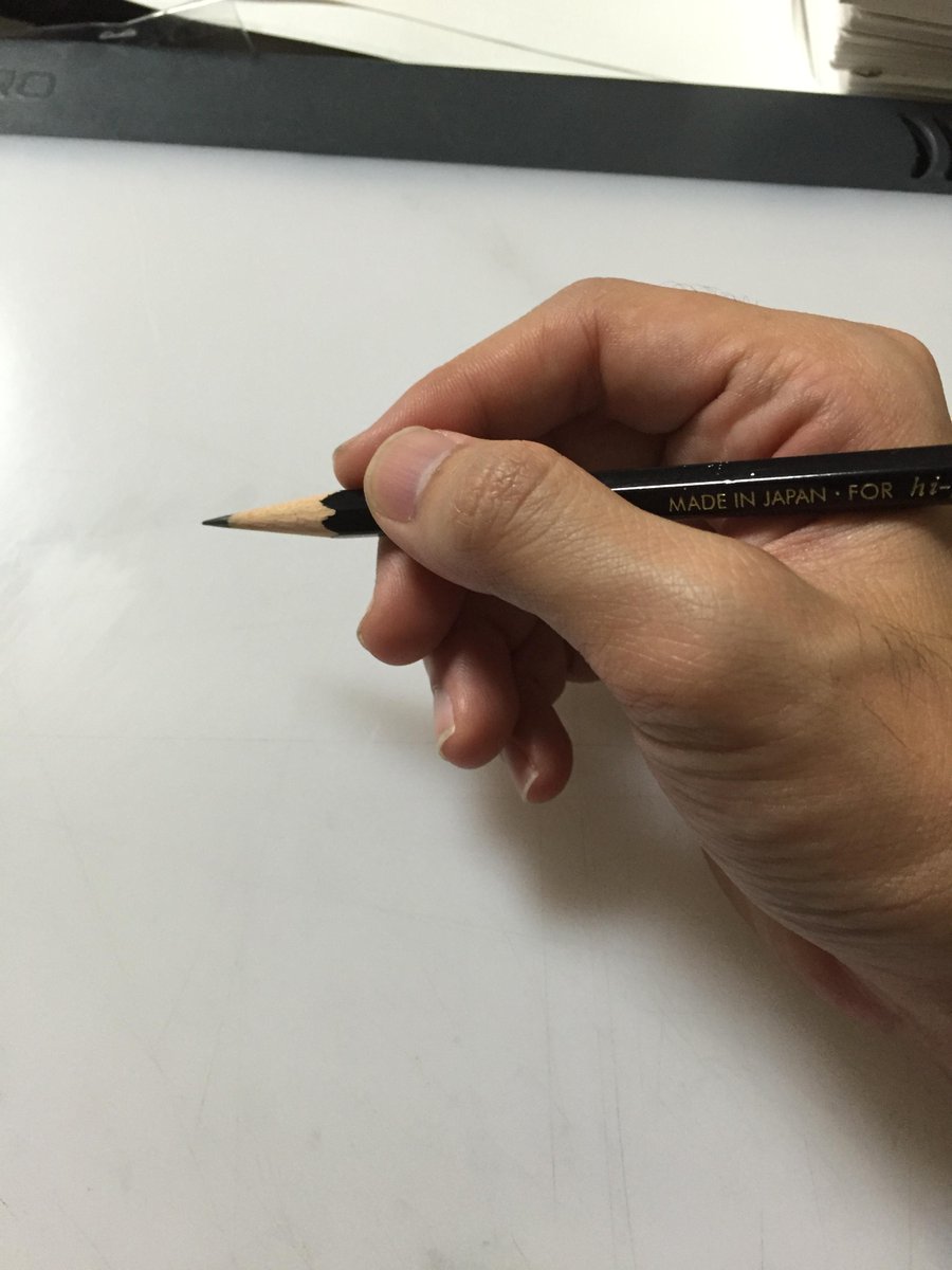 アニメーターの みんなの鉛筆の持ち方見せて ツイートまとめ Togetter