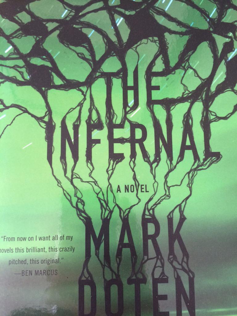 Berryman100's tweet photo. Can't wait to get stuck into The Infernal by @markdoten brought fr Brooklyn to Dublin by @belindamckeon Thanks both! http://t.co/f6ARXNC09c