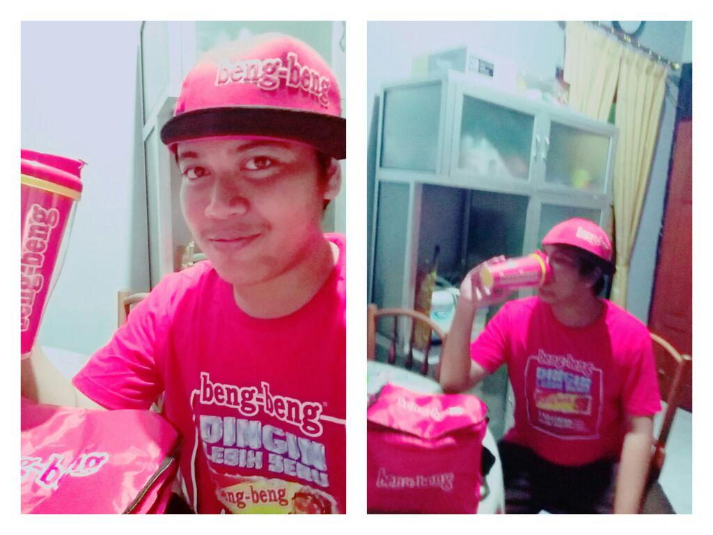 andddrisuuu's tweet photo. Skali lg mkasih bngt @AsyikBeratID @kompastv buat merchandisenya. Ketje baday tjoy #pilihmanabengbengmu #dingin http://t.co/Db53SPGjwr