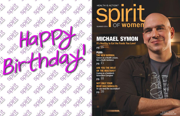 Happy Birthday Chef Michael Symon! Summer 2014 Spirit of Women Mag Feature! He\s THAT GOOD!  
