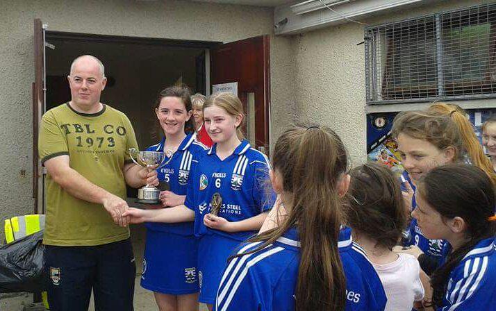 BellaghyBlue's tweet photo. Congratulations to our Under 12 @BellaghyGAC Camogs who retained the @AnRiochtGAA Ulster Blitz today. #UTTCamogs #UTT http://t.co/IdsCV2Uss3
