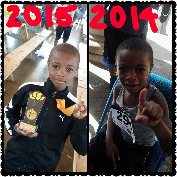 RossCoppage's tweet image. My Son Montrail Jr. Won the Kiddie-K Race For the 2nd Year! Keeping That 1st Place title🏃🏁🏆 #Run4Hope