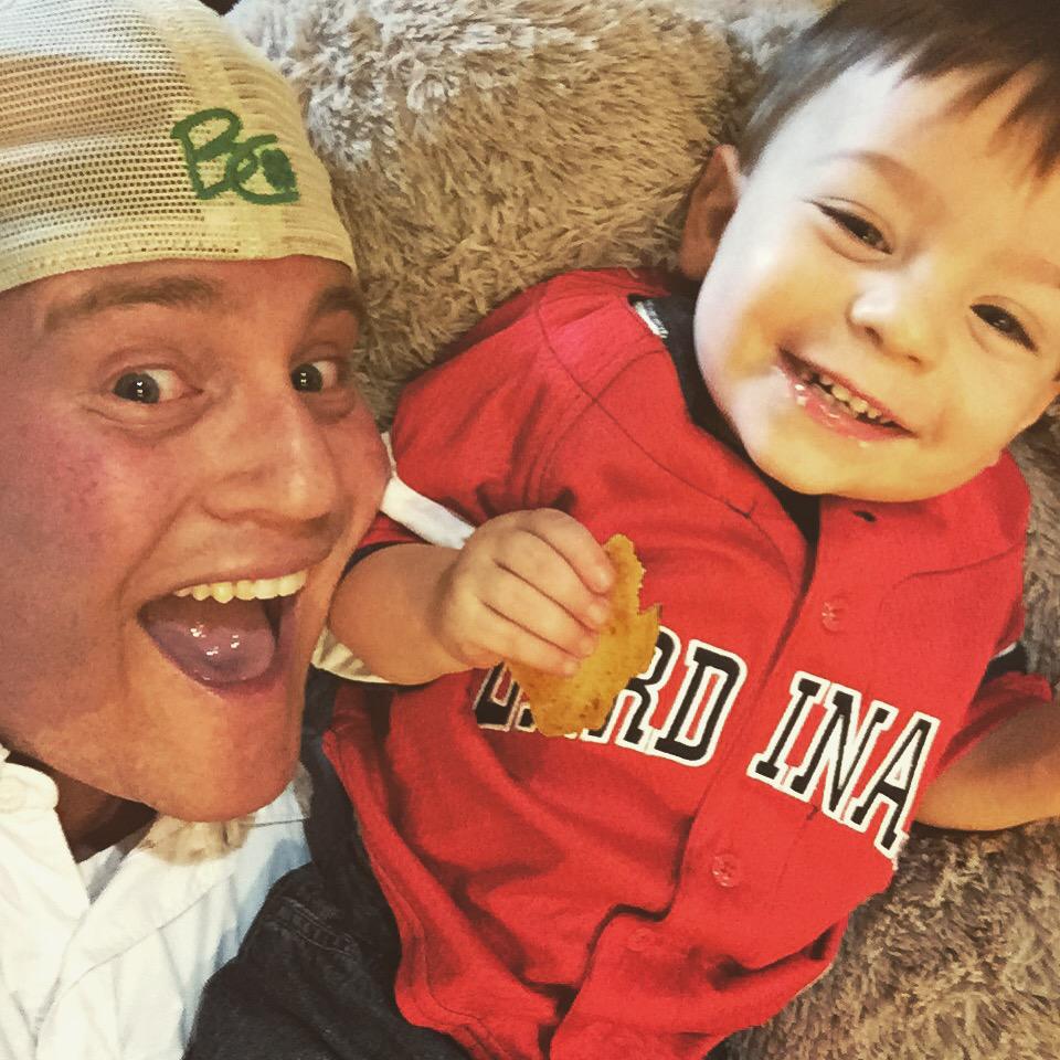 RAPanitz's tweet image. We are a @cardinals family...even in @cubs country... #UncleRyan