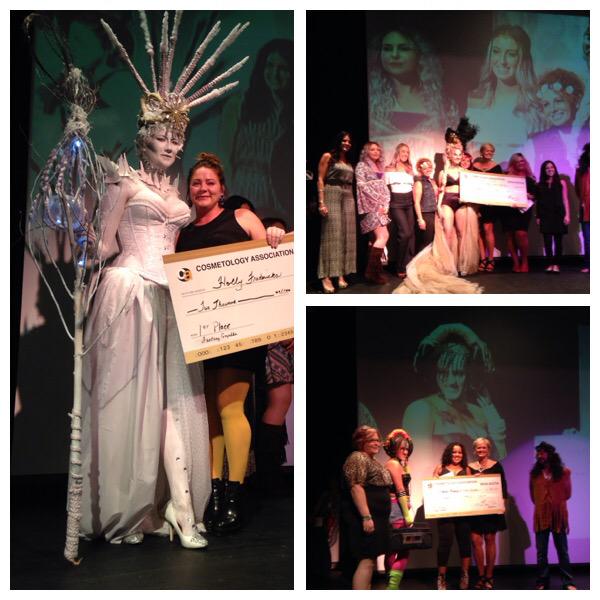nscosmetology's tweet photo. Congrats to the 1st, 2nd, & 3rd place winners of the Fantasy Competition! @Savoy_Theatre is up next! #CANSthrowback http://t.co/Voo5eKOR6A