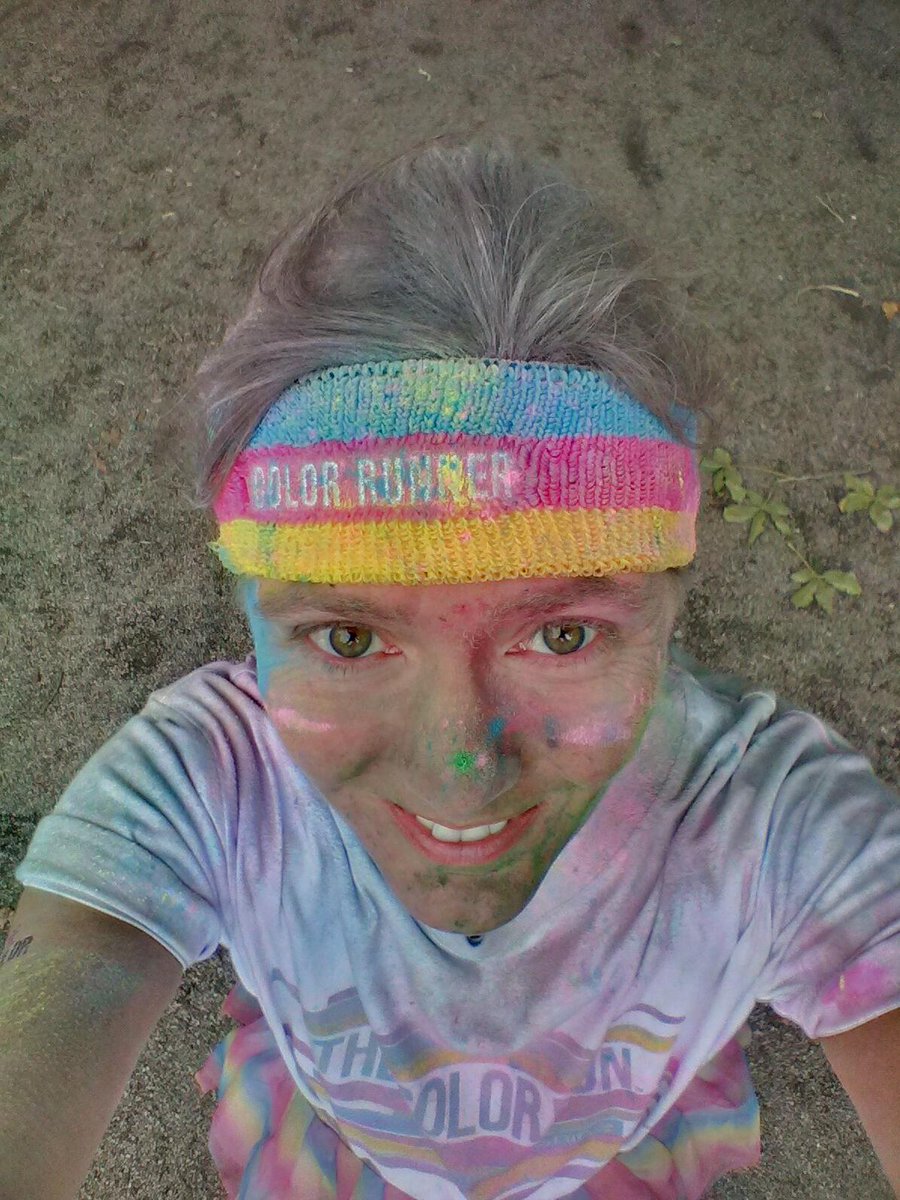 JArlehall's tweet photo. The Color Run i Lund #minfärgfest #tcrse http://t.co/IHBhxT5F5W