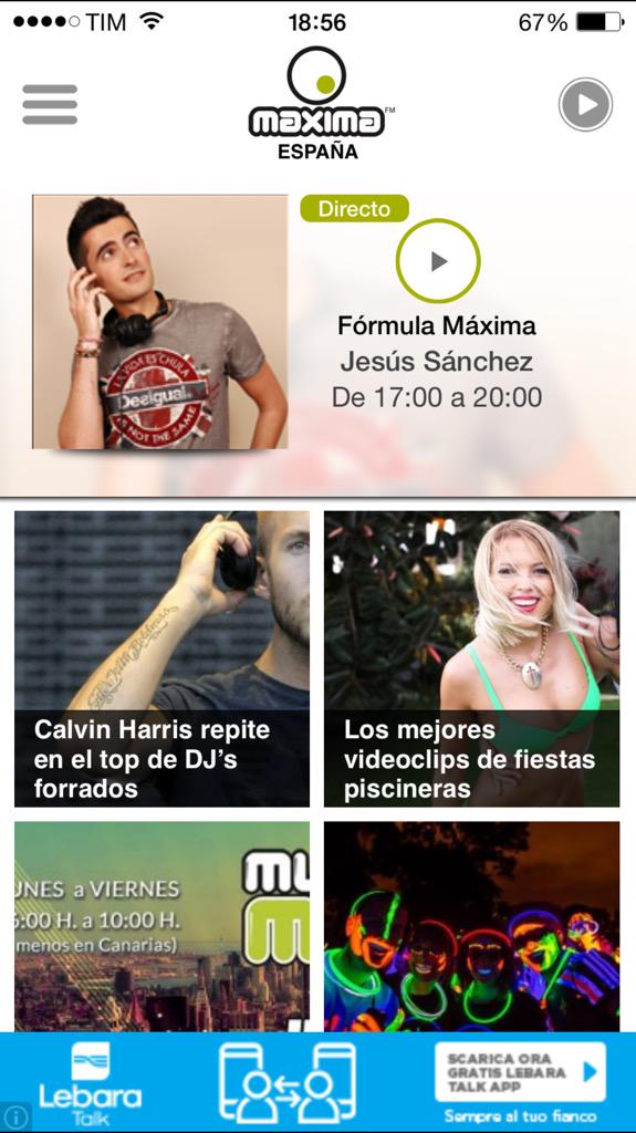 AntonioGarofa15's tweet photo. Muy feliz por escuchar mi amigo @JesusSanchezDJ en la radio mejor de planeta por una radio n1 un DJ n1 #MaxVolumen👏👏👏 http://t.co/ZlGrnvvgeA