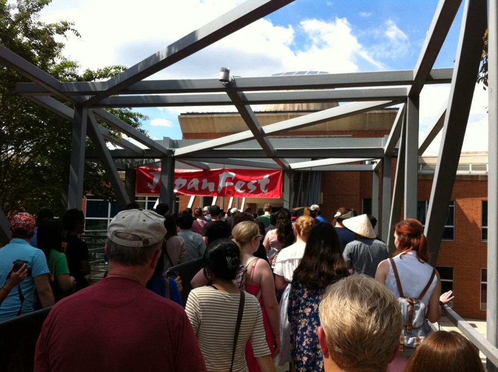 tommyc's tweet image. Finally made it to the entrance to JapanFest