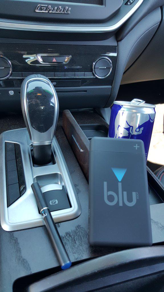 TheFerrariStore's tweet photo. How I started my day! #redbull #blucig and obviously the #Maserati Ghibli @blucigs @Maserati_HQ @MaseratiCLT @redbull http://t.co/YVxXFJPH4D