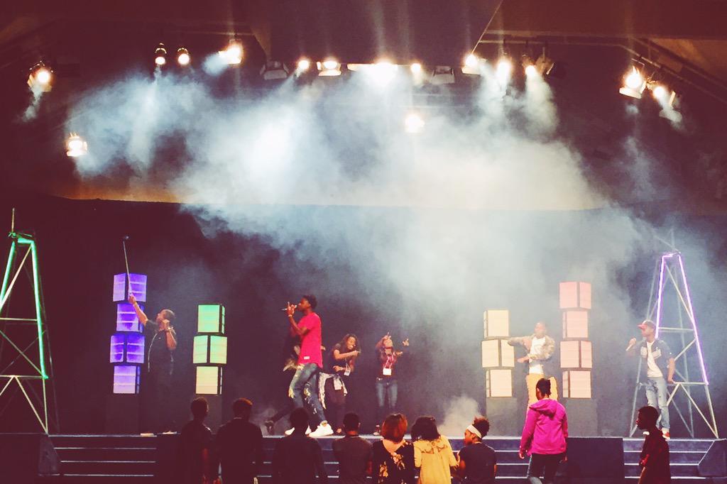 empgeneration's tweet photo. TURNT FOR CHRIST! ChurchBoyz slayin' on stage at Em:Powered ! #emp2015 #getamped #churchboyz http://t.co/3Jo3GSiyXV
