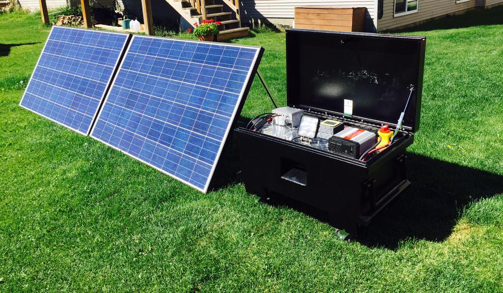 MyGreenArrow's tweet photo. Building #PortableSolarGenerators http://t.co/7000pcksrA
