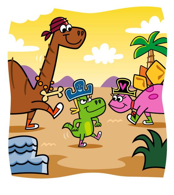 JoeyAhlbum's tweet photo. #TalkLikeAPirateDay with Lucy the Dinosaur and Friends! #fredbot http://t.co/nbEnLokn4g