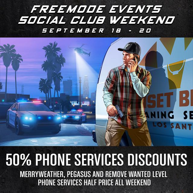 RockstarGames's tweet photo. Take advantage of discounts from Merryweather and other services this weekend in #GTAOnline: http://t.co/UKlq1vZE9p http://t.co/CGKA37m8uu