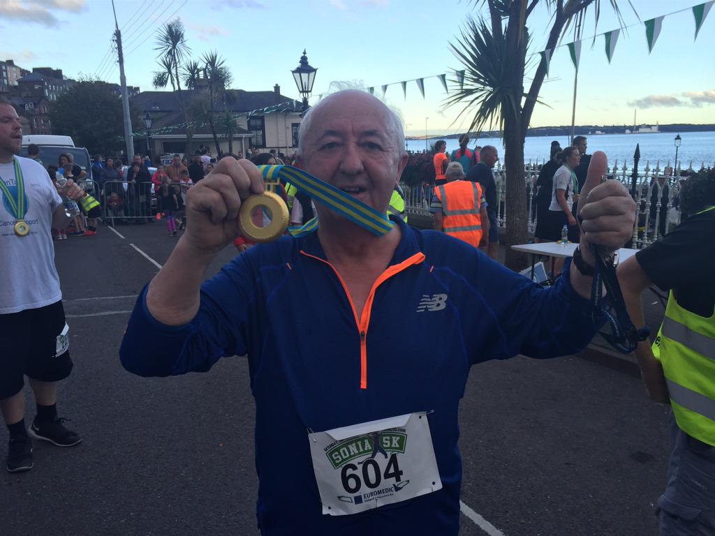 Sonia5K's tweet photo. Well done to another legend of Irish Athletics from @IrishRunnerMag Frank Greally! @soniaagrith @irishathletics http://t.co/w91btwx7X8