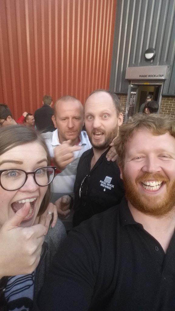 littlewelding's tweet image. Things are going well #RainbowProject 2015 @beckyjrothwell @NSZiggysan @MagicRockBrewCo #magicfromthesource