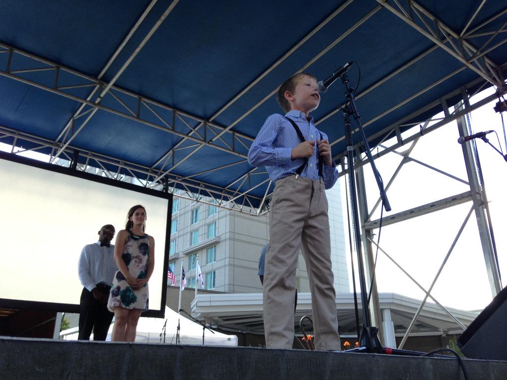 WPeaceUTheatre's tweet image. Onstage at #theatreSPARK Musical Showcase #SPARKconX!