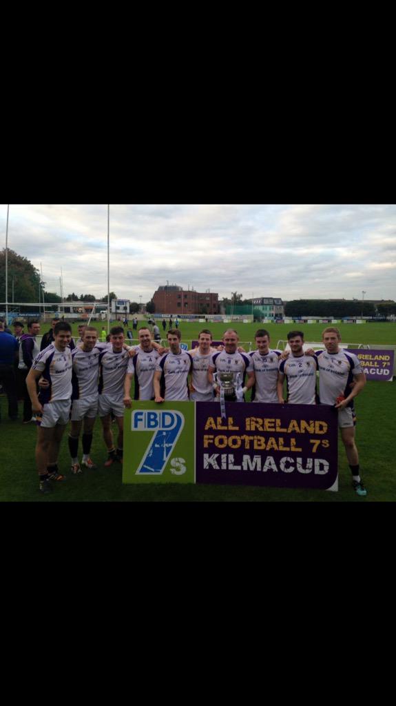 Kilmacud7s's tweet photo. #fbd7s the champions @KCrokesGAAClub http://t.co/sq5tsnWQE2