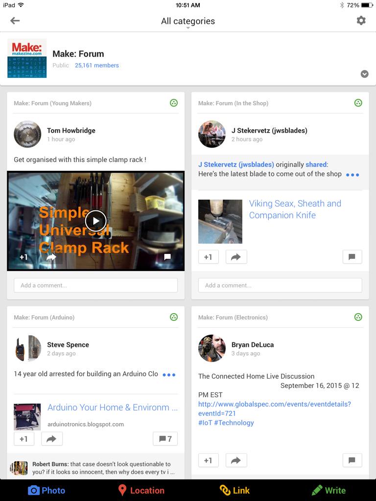 MsbatistaL's tweet image. @make on @Google communities #playdatela for awesome #makeprojects