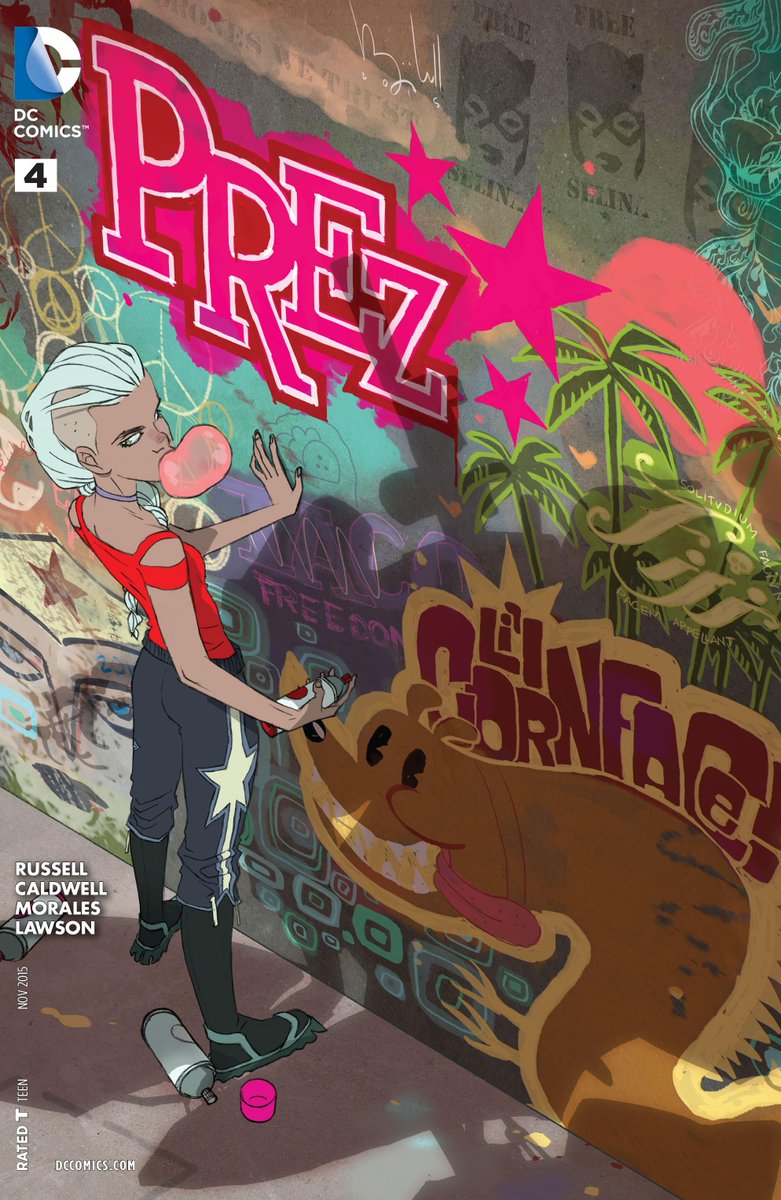 WeirdScienceDC's tweet photo. Prez #4 Review http://t.co/RATi0E6eg9
@dccomics #prez #DCYOU #bethross #comics #comicbooks http://t.co/FB1272k5Fj