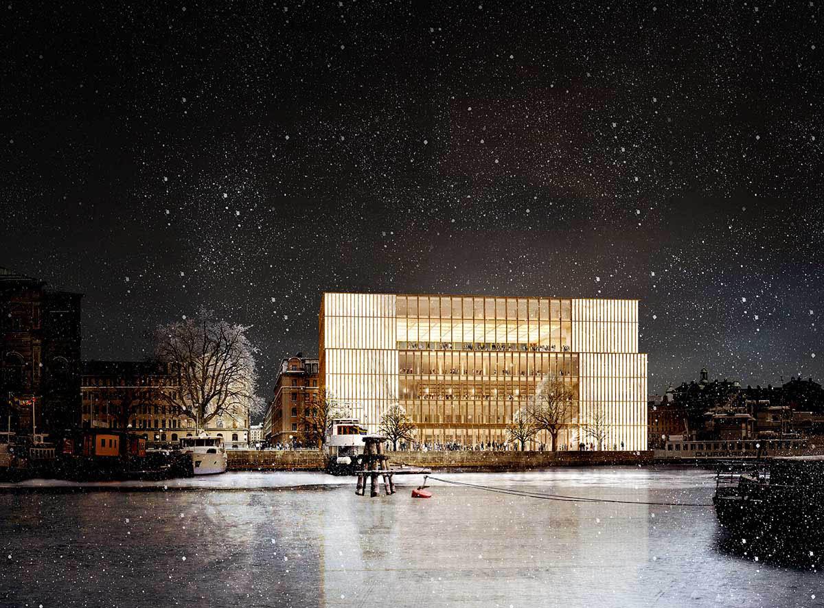 David Chipperfield unveils modified version of Nobel Center: worldarchitecture.org/architecture-n… #architecture