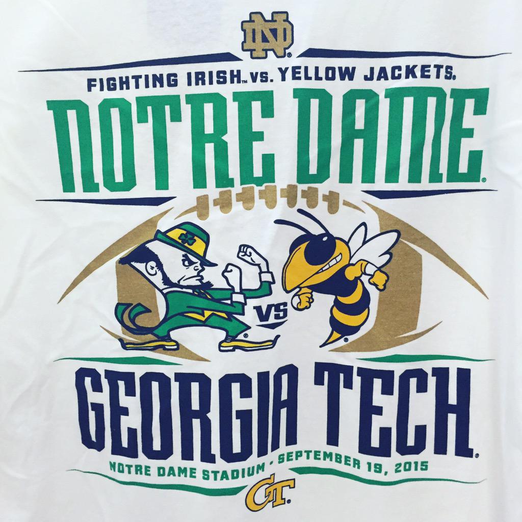 HammesNotreDame's tweet image. Only a few game day shirts and balls left at the Bookstore! #GoIrish #BeatYellowJackets
