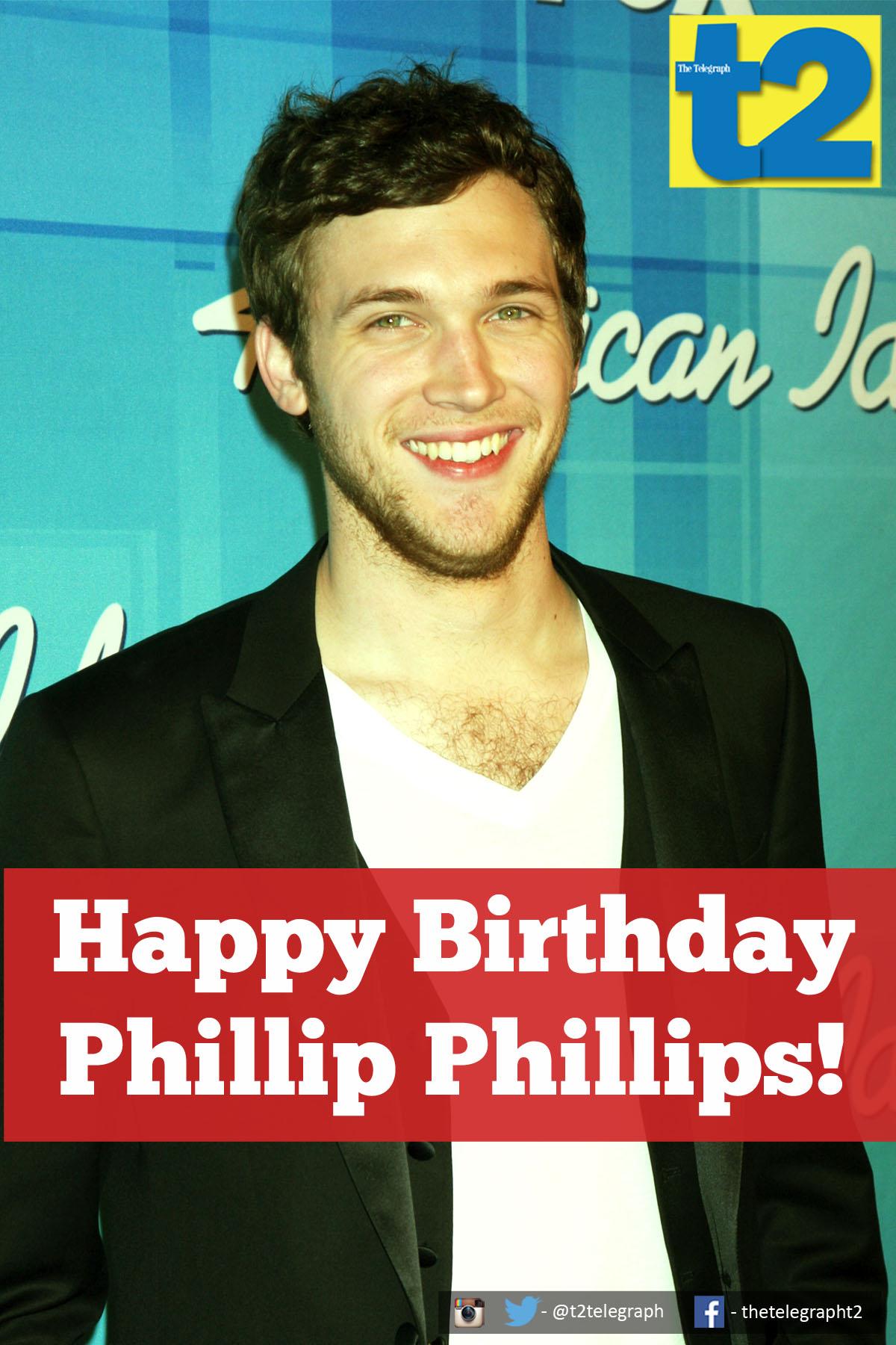 Wishing the 25-year-old winner Phillip Phillips a very happy birthday!... 