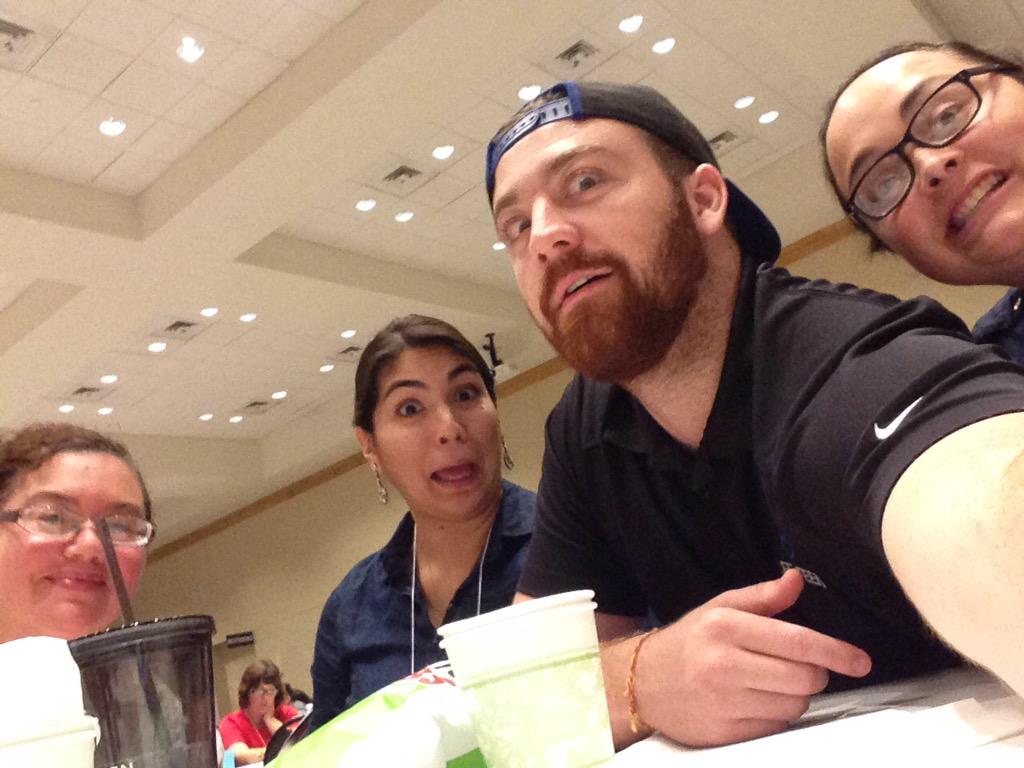 3MYouthMinistry's tweet photo. Some of the Core team are killing it at @LifeTeen's #EmpowerSA. #3MYM #3MLT #3MChosen #3MEDGE http://t.co/H7GvPqmIAo