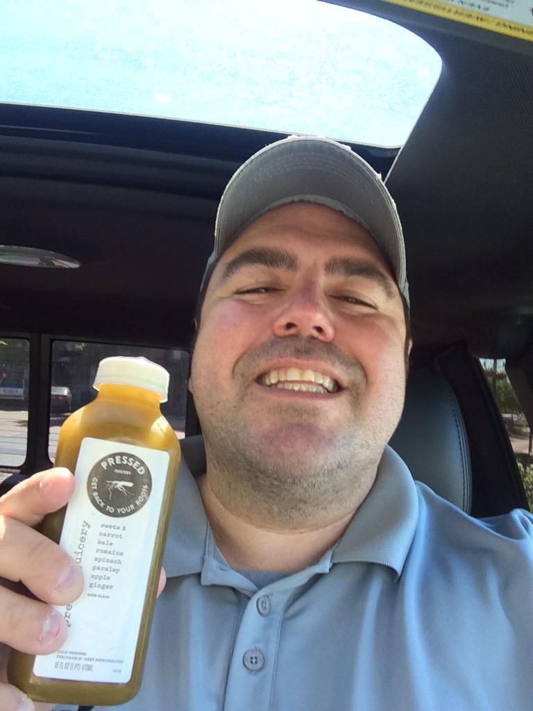 Day 14 (not in a row) of juicing with <a href="/PressedJuicery/">Pressed</a> &amp; I have lost 17 pounds so far. Thanks <a href="/LilyAldridge/">Lily Aldridge</a>