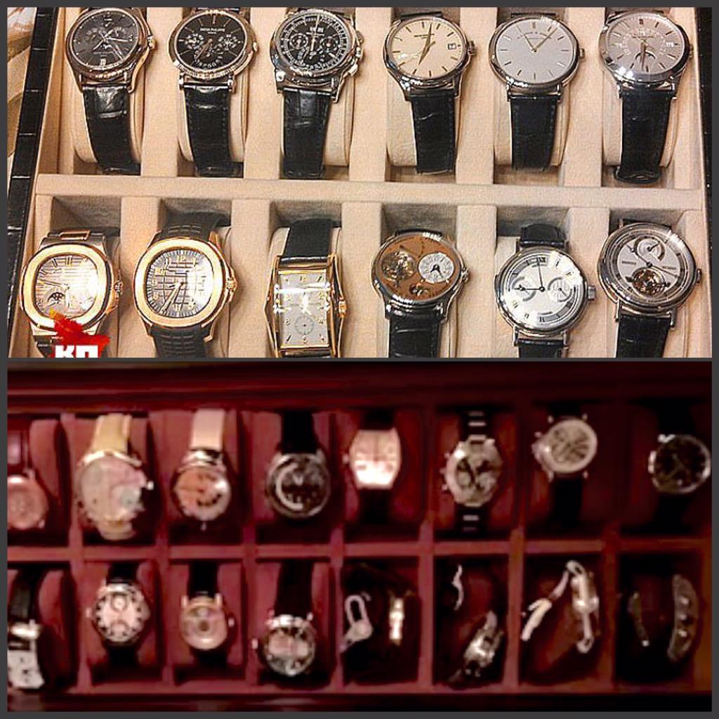 Снизу часы. Хорошавин губернатор Сахалинской области коллекция часы. Коллекция часов губернатора Сахалина.