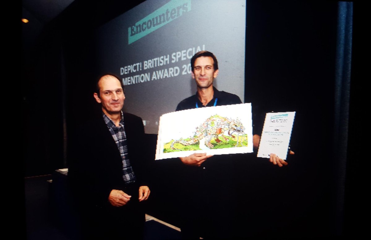 EncountersSFF's tweet photo. Depict! British Special Mention Award goes to @stevekirby for If The Cuckoo Don't Crow http://t.co/stYbiLlj2y