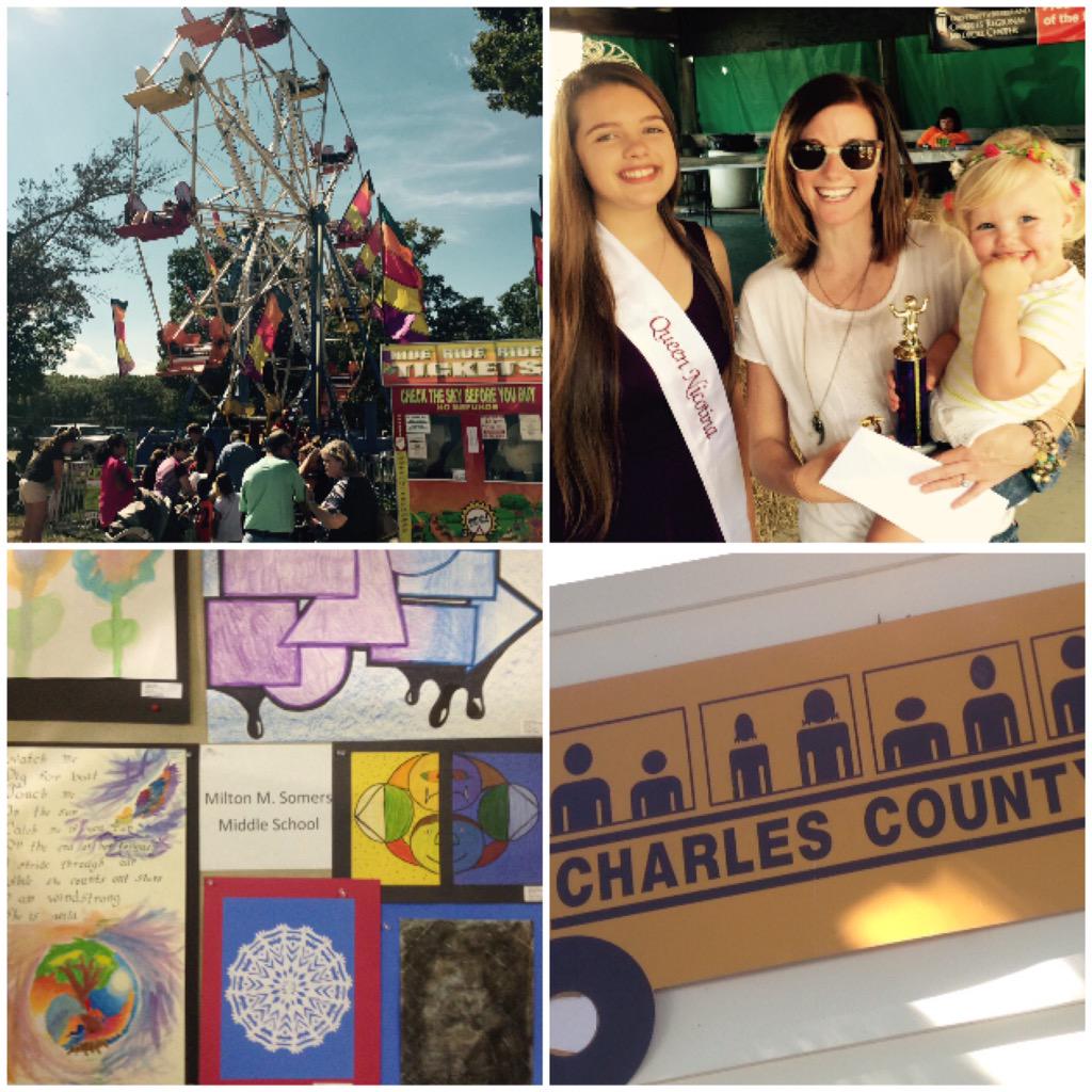 VP_Baker's tweet photo. Wonderful time checking out all the art work at the Charles County Fair.....1st place for cutest baby at the fair!!! http://t.co/4vh2RryaN7