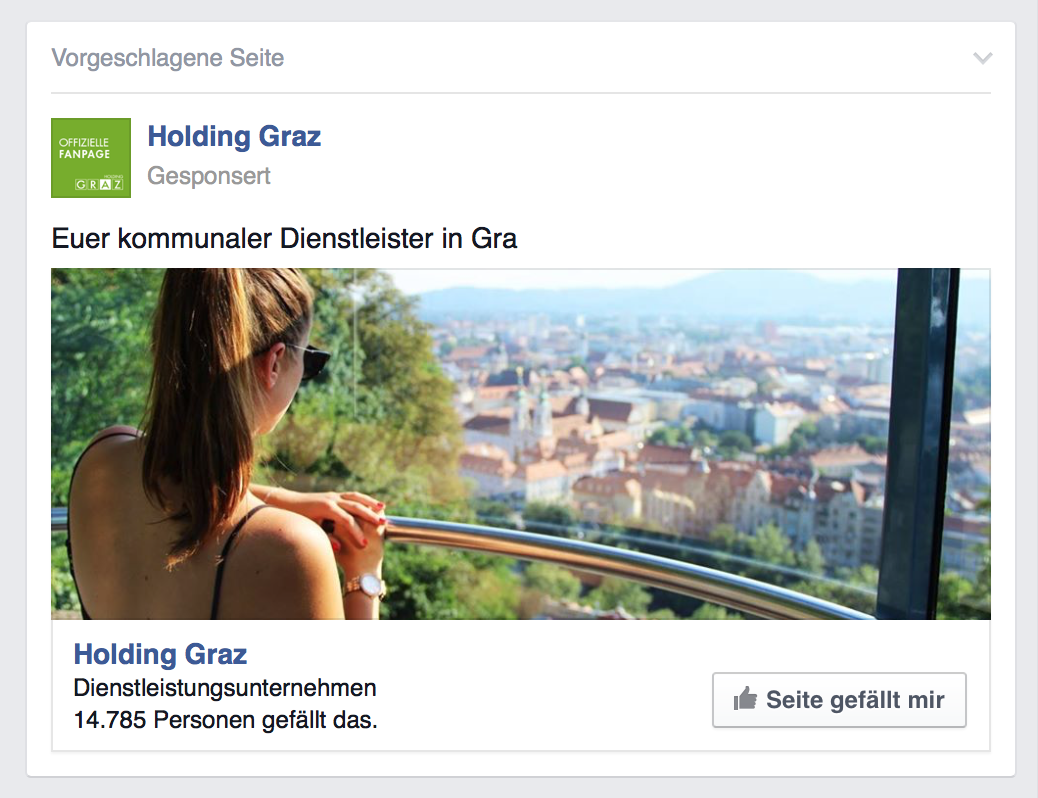 @wichtigeInfos Euer kommunaler Dienstleister in Gra, der anscheinend nicht einmal seine Inserate Korrektur liest.